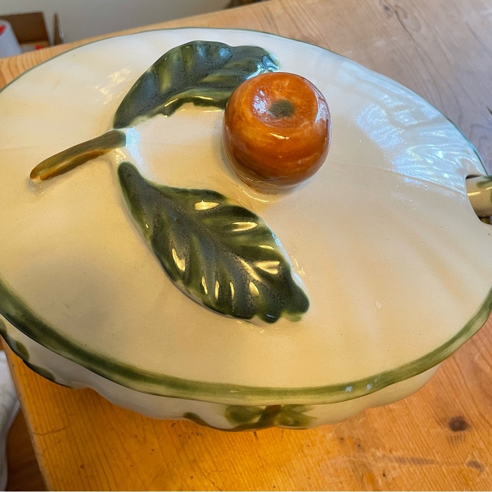 Vintage Louisville Stoneware Soup Tureen With Ladle‎ John B Taylor “Harvest” - Picture 3 of 12